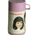 Donny and Marie Osmond Thermos