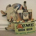Acme Bock Beer Cutout