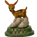 Baby Deer Shoes 9.5x8.25x8.25