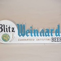 Blitz Weinhard Beer 1950, 2.75x8x1 
