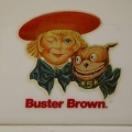 Buster Brown display sign 6.75x7.5x2 