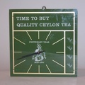 Ceylon Tea Clock 12x12x1.75 