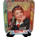 Coca-Cola Tray 1950, 13.5x10.5x1 