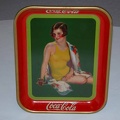 Coca Cola Tray 1929, 13.5x10.5x1 