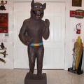 Coors Beer Wolf 1980's, 80"