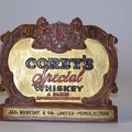 Corby's Whiskey 9x10.25x4.5 
