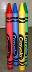 Crayola Crayons 57.5x5x5 Plastic