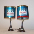 Hamm's Beer Lamps 16.5x7x7