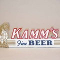 Kamm's Beer 1955, 3.5x9.25x1
