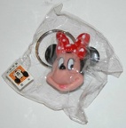 Minnie Mouse Key Chain 1.5x1.5 Plastic