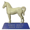 White Horse 17.5x16.75x6.5 Plastic