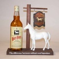 White Horse Scotch 12.25x11.5x4.75