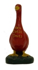 Red Goose Shoes 1930's. 8x4x5.5