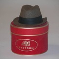 Stetson Brown Hat 2.75x3.25