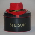 Stetson Hat Red 3.25x4.25