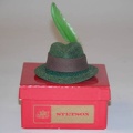 Stetson Hat Red Box 2.75x3.25