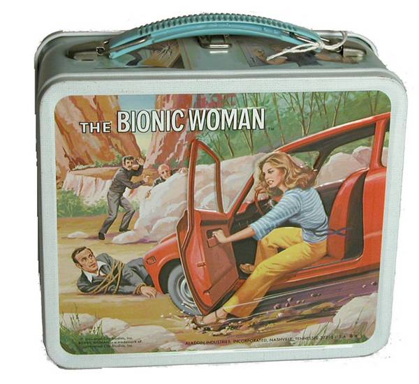 Bionic Woman Lunchbox, 1977