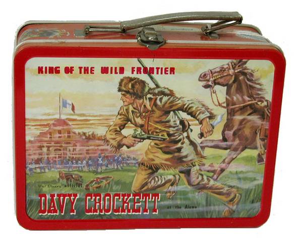Davy Crockett at The Alamo Lunchbox