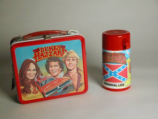 Dukes of Hazzard Lunchbox with Thermos