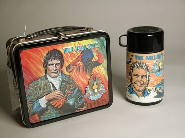 Fall Guy Lunchbox with Thermos, 1981