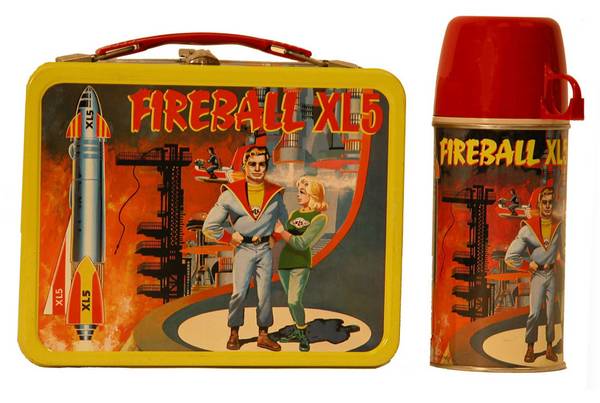 Fireball XL-5 Lunchbox with Thermos