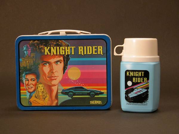 Knight Rider Lunchbox and Thermos