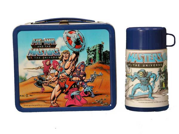 Masters of the Universe Lunchbox with Thermos