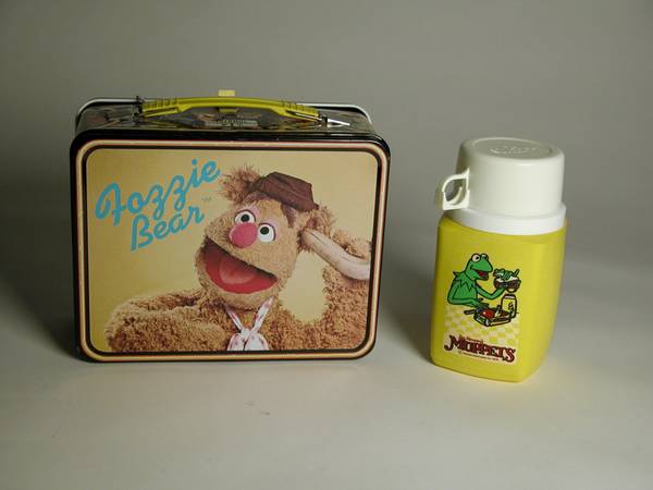 Muppets Fozzie Bear Lunchbox and Thermos, 1979