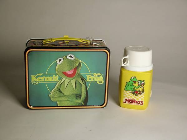 Muppets Kermit the Frog Lunchbox & Thermos, 1979