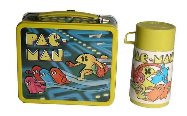 Pac Man Lunchbox & Thermos, 1980