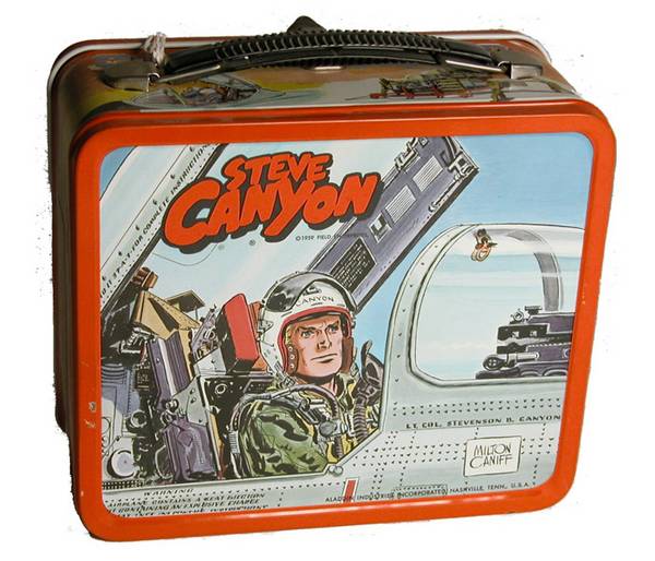 Steve Canyon Lunchbox, 1959