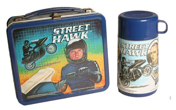 Street Hawk Lunchbox & Thermos, 1985
