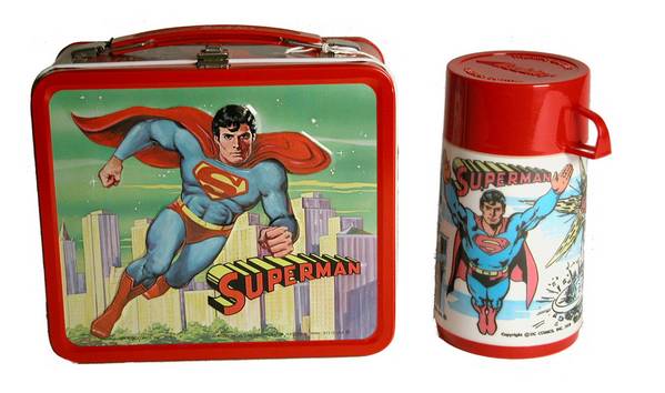 Superman Lunchbox & Thermos, 1978