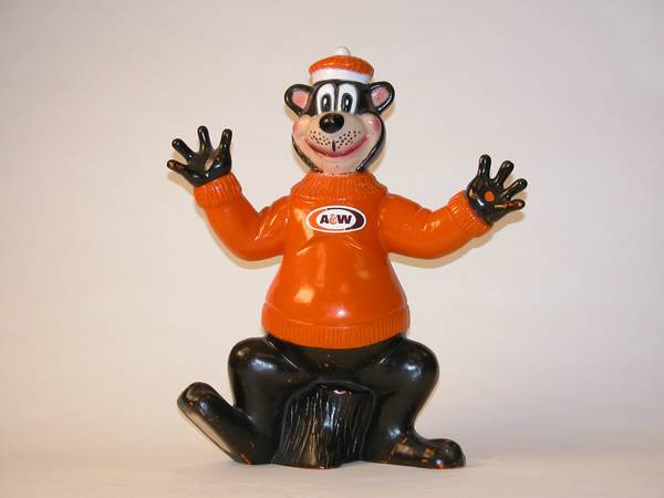 A&W Root Beer Bear 20.25x17x17