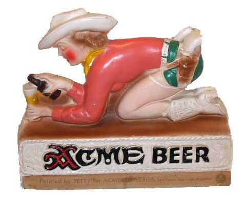 Acme Beer 1940, 7x8x2 