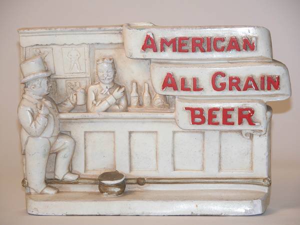 American All Grain Beer 9.5x13.75x2.5 