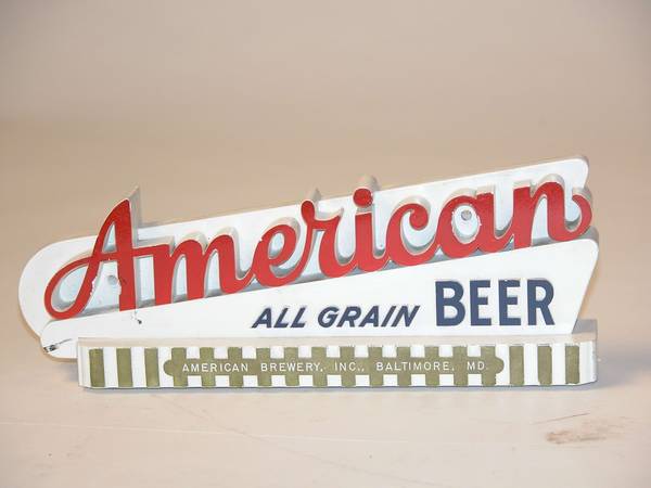 American Beer 3.5x9.5x1.5 