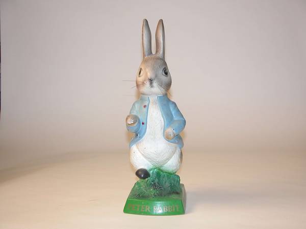 Beatrice Potter Rabbit 16.5x5x7 