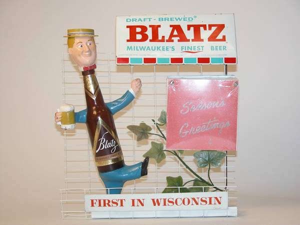 Blatz Beer 18x15x3.5 