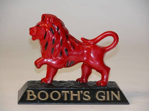 Booth's Gin 6.5x8x3.75 