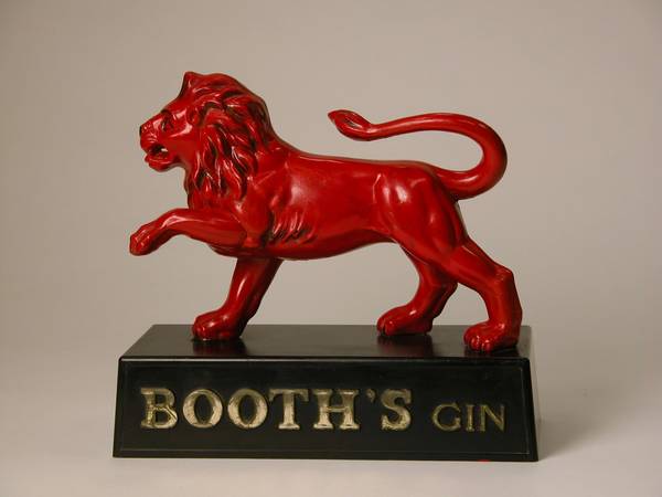 Booth's Gin 8.5x9.5x4 