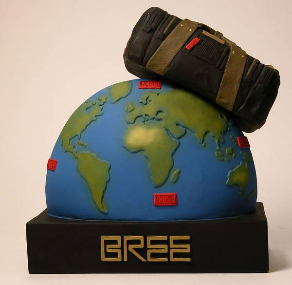 Bree Globe Luggage 14.5x14x6.25