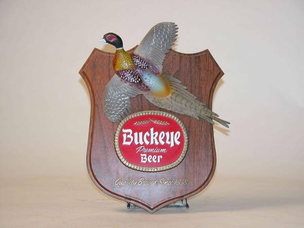 Buckeye Beer 14.5x11x2.5
