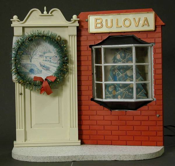 Bulova Christmas Display 15.5x8.5x15.5