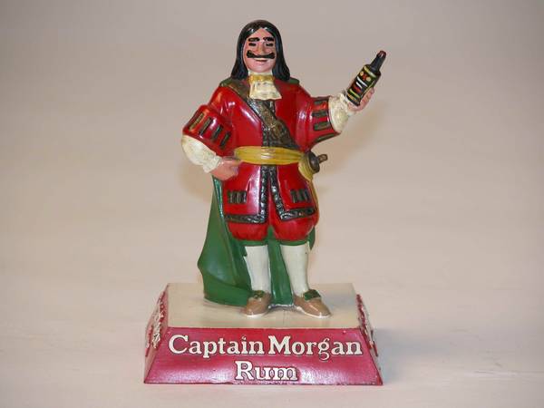 Captain Morgan Rum 5x3.5x3.5 