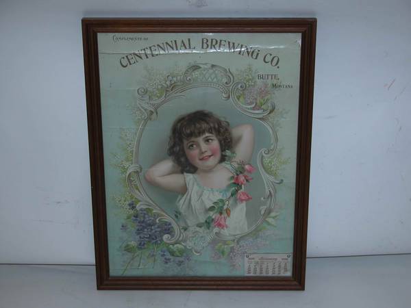Centennial Brewing Co. 1896,  22x16x75 