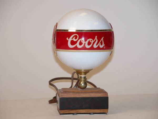 Coors Lamp 10x6x6 