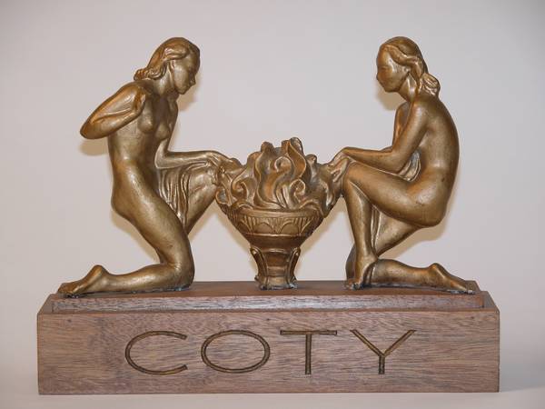 Coty Products 1950's, 10x125x3.75