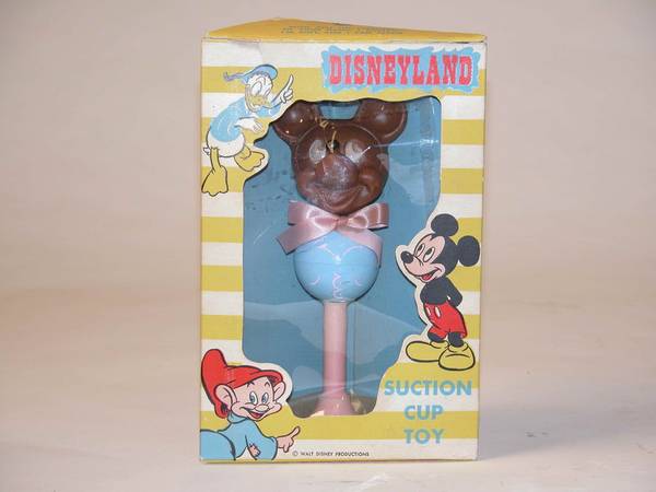 Disneyland Suction Cup Toy 7.5x2x2