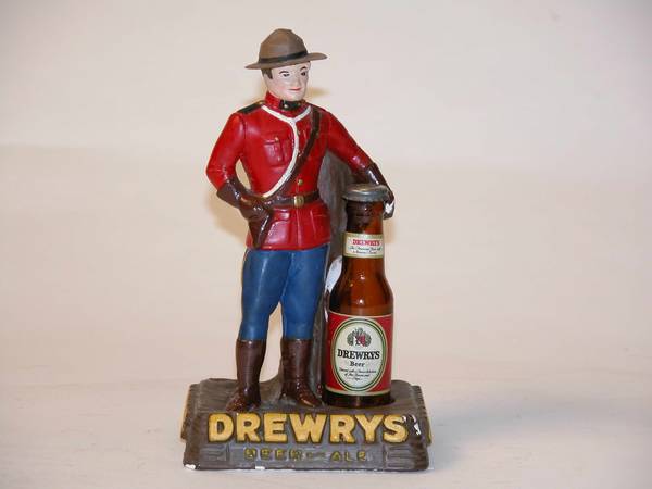 Drewrys Beer Ale 7.25x4x3.5 